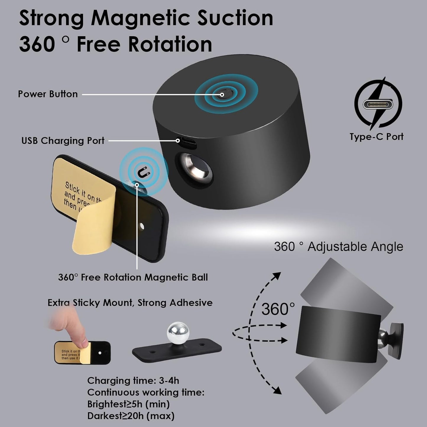 InfinityView™ – Modern Minimalist Wall Lamp