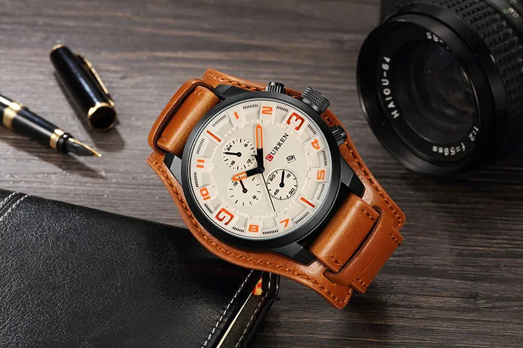 New Watches CURREN Luxury Brand Men