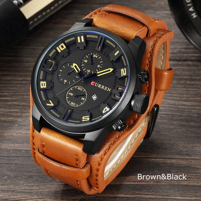 New Watches CURREN Luxury Brand Men